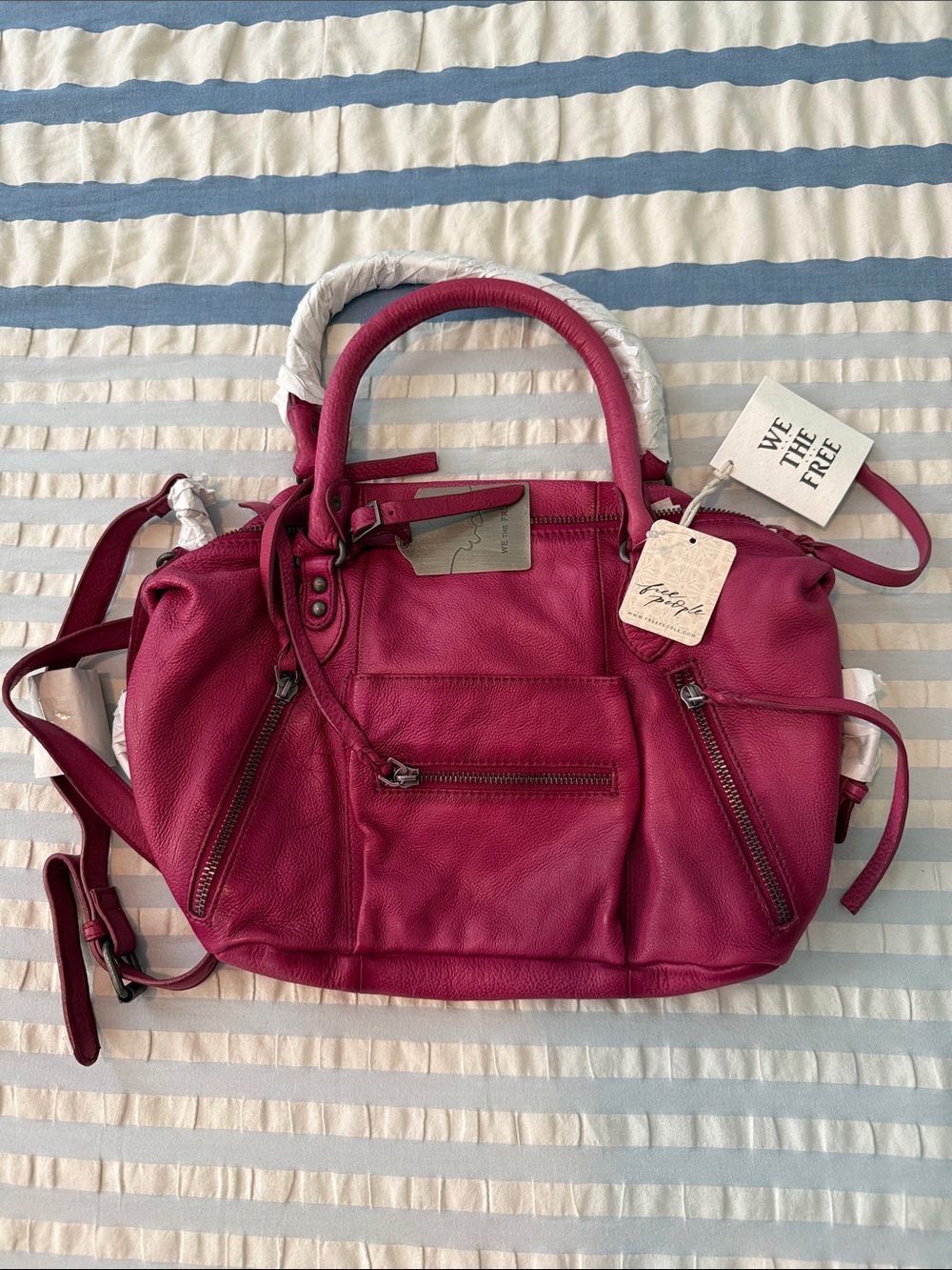 Free People Baby Emerson Tote Açaí - Picture 2 of 4